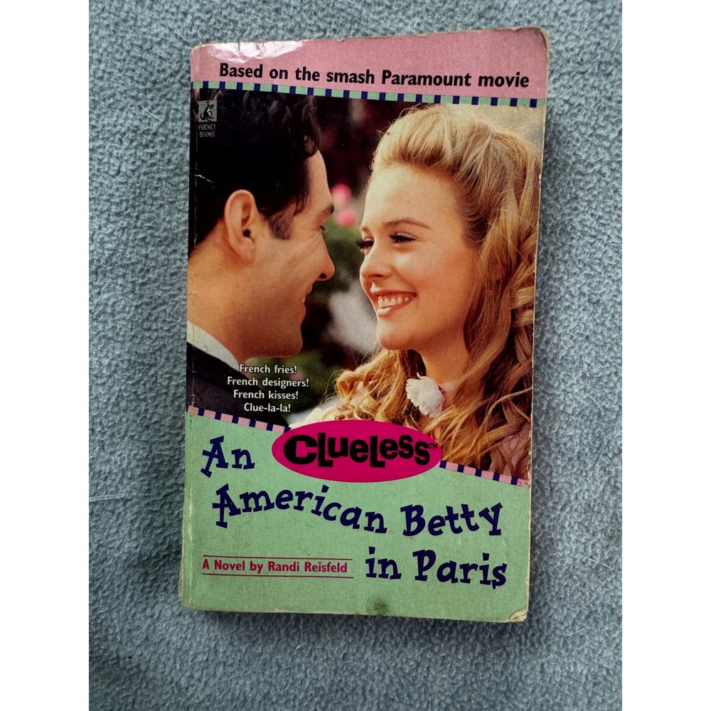 Clueless An American Betty in Paris Novel Randi Reisfeld 1996‎ Vintage Paperback